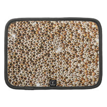 Caja de oro brillante planificador