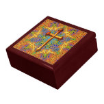 Caja de regalo cruzada decorativa de la joyería de