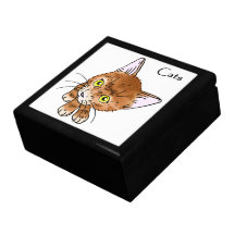 Caja de regalo de los gatos