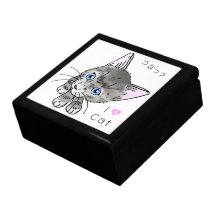 Caja de regalo de los gatos