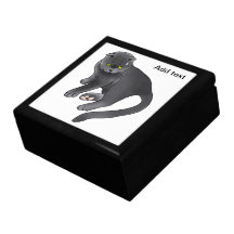 Caja de regalo de los gatos