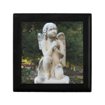 Caja de regalo de rogación de la teja del ángel