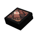Caja de regalo del estilo del chocolate
