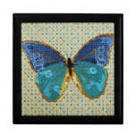 Caja del arte de la mariposa de Boho Cajas De Recuerdo