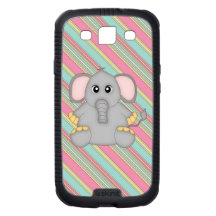 Caja del cargo del skinit del elefante Galaxys3 de Galaxy SIII Funda