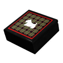 Caja del recuerdo de Terrier del escocés Cajas De Recuerdo