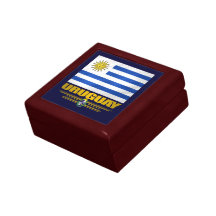 "Caja del recuerdo del orgullo de Uruguay" Cajas De Recuerdo