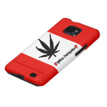 Caja del teléfono de la bandera de la propaganda d samsung galaxy SII funda