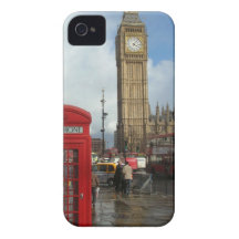 Caja del teléfono de Londres y Big Ben (St.K) iPhone 4 Case-Mate Fundas