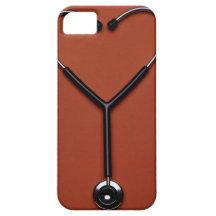 caja del teléfono del corazón del estetoscopio iPhone 5 Case-Mate cárcasa