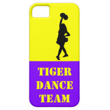 Caja del teléfono del equipo Cheerlead o de la dan iPhone 5 Protectores