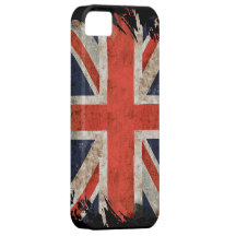 Caja destrozada envejecida del iphone 5 de Union J iPhone 5 Case-Mate Funda