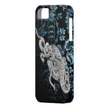 Caja elegante del pulpo iPhone 5 Case-Mate protectores