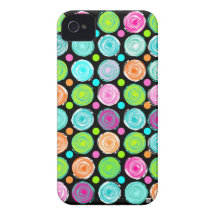 Caja en colores pastel 2 de la casamata del iPhone iPhone 4 Case-Mate Fundas