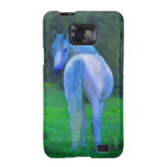 Caja equina de la galaxia de Samsung del arte del  Samsung Galaxy S2 Fundas