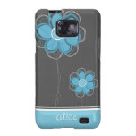 Caja floral de moda de la galaxia S de Samsung Galaxy SII Carcasas