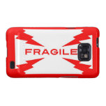 Caja frágil de la galaxia S de Samsung del símbolo Samsung Galaxy S2 Fundas