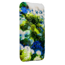 Caja fresca de la casamata del jardín floreciente Case-Mate iPhone 3 carcasa