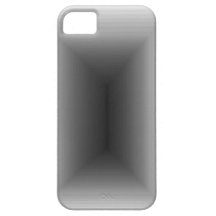 Caja gris del iPhone del hoyo cuadrado iPhone 5 Case-Mate Cárcasa