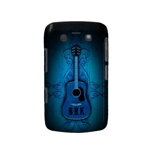Caja intrépida de Blackberry de la guitarra de los Blackberry Bold Protectores