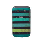 caja intrépida de Blackberry del azul y de las ray cárcasas casemate