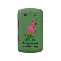 Caja intrépida de Blackberry del flamenco divertid Case-Mate Blackberry Carcasa