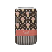 Caja intrépida de Blackberry del helado del amor d Blackberry Bold Funda