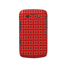 Caja intrépida de Blackberry del modelo rojo de lu Blackberry Protector