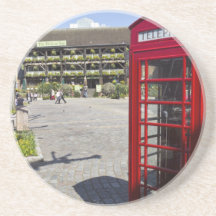 Caja Londres del teléfono Posavasos Personalizados
