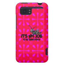 Caja molesta rosada viva del grillo de HTC HTC Vivid / Raider 4G Funda