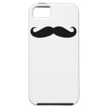 Caja negra de la casamata del iPhone 5 del bigote iPhone 5 Cárcasa