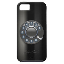 Caja oscura retra del iPhone 5 del teléfono de dia iPhone 5 Cárcasas