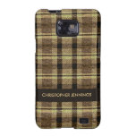Caja personalizada de la galaxia de Samsung de la  Samsung Galaxy SII Funda