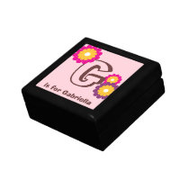 Caja púrpura de la baratija de la flor de la MOD d cajas de regalo