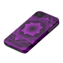 Caja púrpura del barelythere del iPhone 4 de Valxa Case-Mate iPhone 4 Fundas