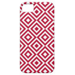 Caja roja del diamante iPhone 5 Case-Mate protectores