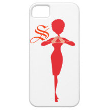 Caja roja del iPhone de la vida de la hermandad de iPhone 5 Cobertura