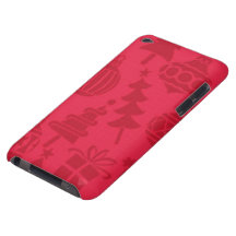 caja roja del navidad de iPod Case-Mate iPod Touch Funda