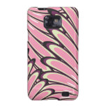 Caja rosada de la galaxia de Samsung del traje del Samsung Galaxy S2 Carcasa
