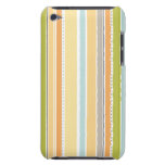 Caja simple de las rayas barely there iPod funda
