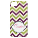 Cajas cones monograma del teléfono 5 de I iPhone 5 Case-Mate Protectores