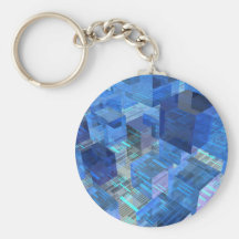 Cajas de azul llavero