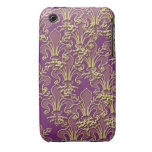 Cajas y cubierta del teléfono de la flor de lis de Case-Mate iPhone 3 carcasas