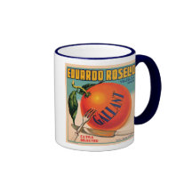 Cajón Labe del vintage de Eduardo Rosello Valencia Tazas