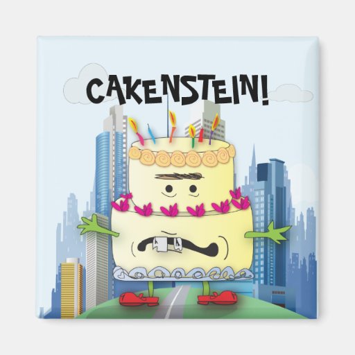 ¡Cakenstein! Imán