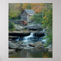 Cala Gristmill del claro Poster