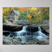 Cala Gristmill del claro Posters