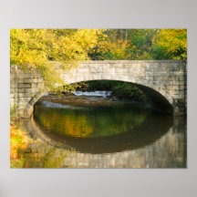 Cala y puente de la caída posters