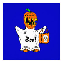 Calabaza asustadiza Halloween Anuncios