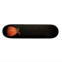 Calabaza caprichosa anaranjada grande patín personalizado